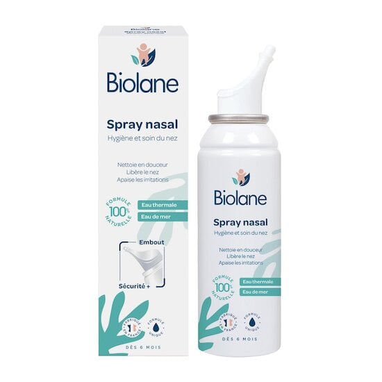 Biolane Spray nasal Vert et blanc 100ml