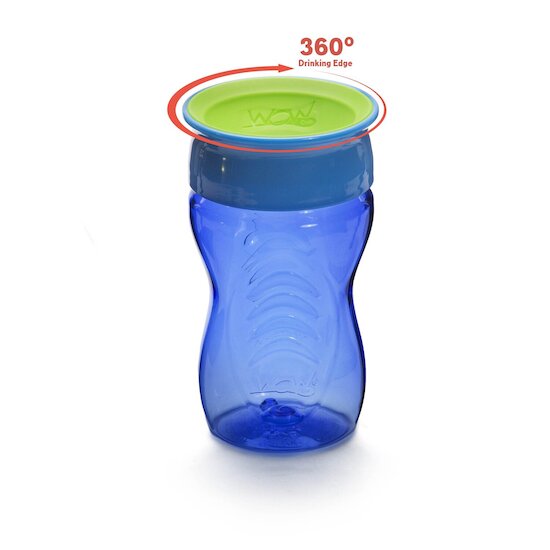 Wowcup Tasse 360 ° enfant Bleu 296 ml