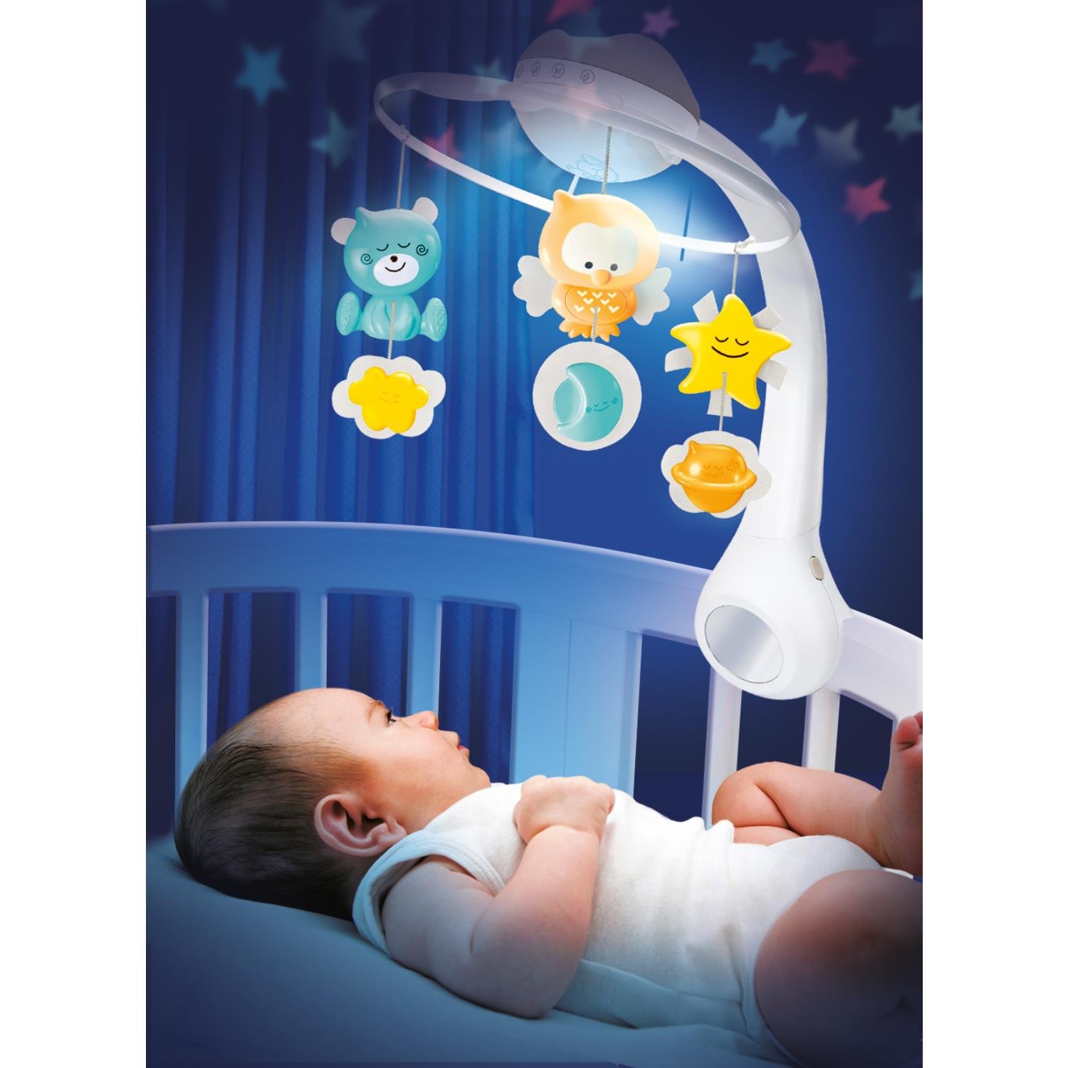 Infantino - Mobile Douce Nuit 3 en 1 MARRON Infantino