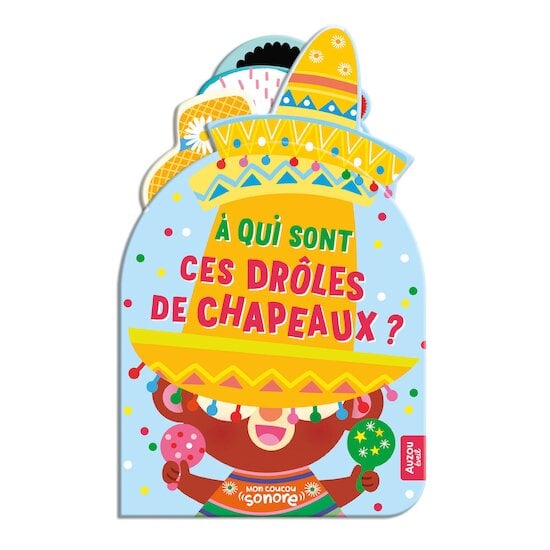 Auzou À qui sont ces drôles de chapeaux ? Multicolore 