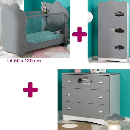 Lit 60x1 Cm Commode Armoire Bulle Petite Histoire De Petite Histoire