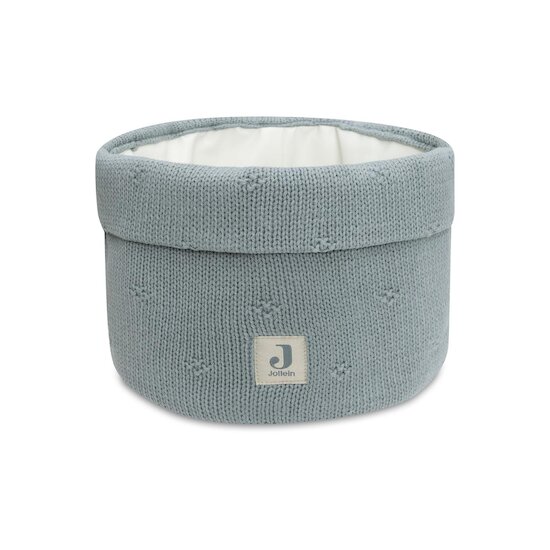 Jollein Panier de rangement Cosy Knit Sea Green 