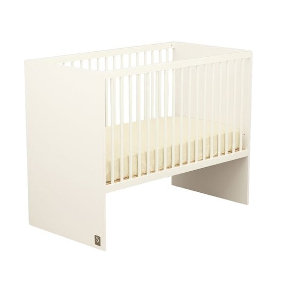 Sauthon Lit bébé Paloma Blanc Neige 60x120 cm