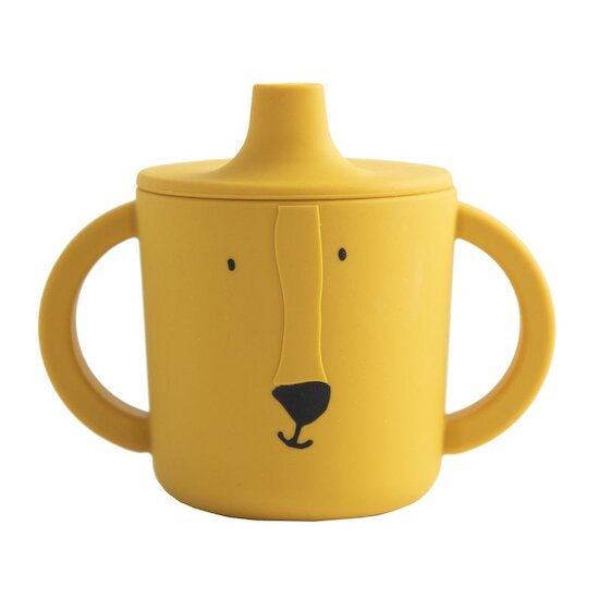 Trixie Tasse d'apprentissage en silicone Mr. Lion 