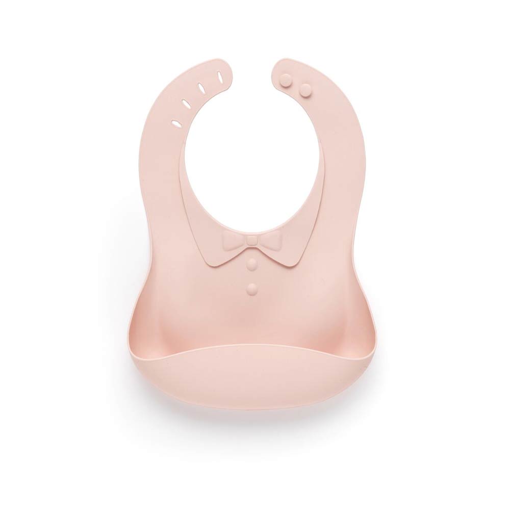 Bavoir Silicone Pink ROSE Maïka