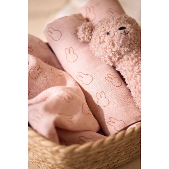 Jollein Hochet Teddy Bear Wild Rose 