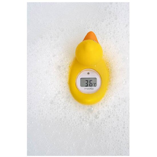 Thermomètre de bain avec mesure de la température de l'eau, pour