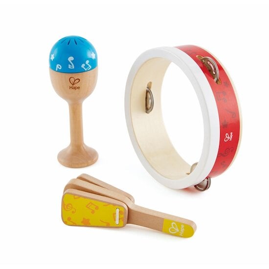 Hape Jouet ensemble de percussions junior Multicolore 