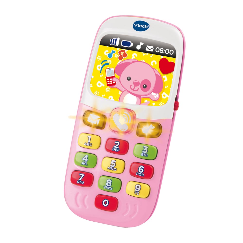 Vtech - Smartphone bilingue bébé ROSE Vtech Baby