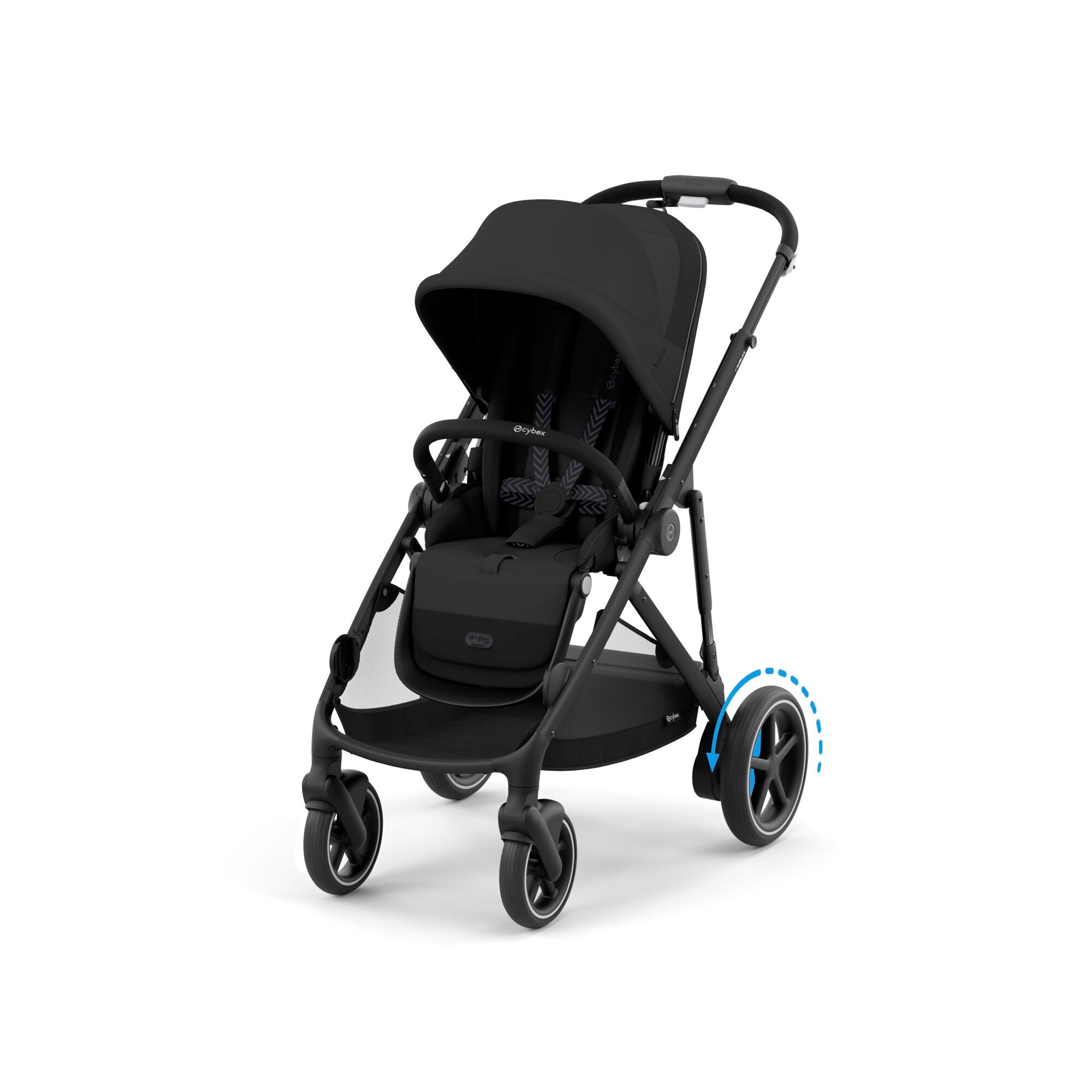 Poussette évolutive eGazelle NOIR Cybex