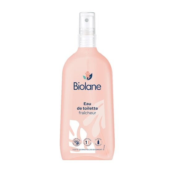 Biolane Eau de toilette fraîcheur Rose 200 ml