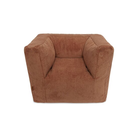 Jollein Fauteuil Pouf Enfant Corduroy Caramel 