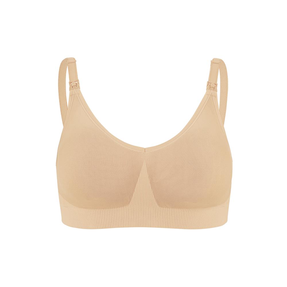 Bravado Designs - Soutien-gorge d'allaitement Body Silk sans coutures BEIGE Bravado Designs