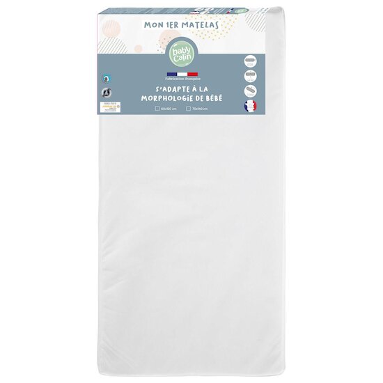BabyCalin Mon 1er Matelas  Blanc  BabyCalin Mon 1er Matelas  Blanc