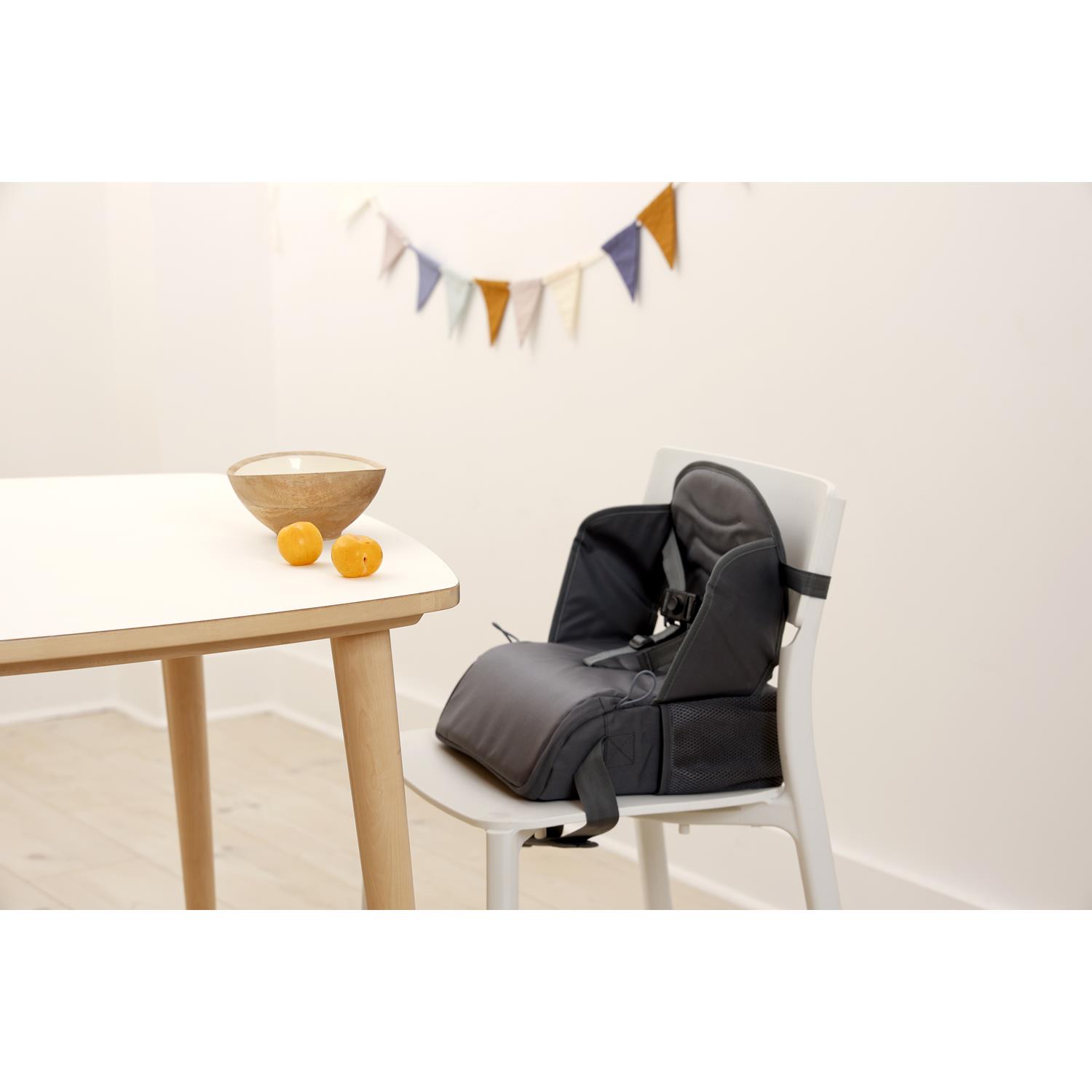 BabyToLove - Rehausseur de chaise nomade Travel Up GRIS BabyToLove