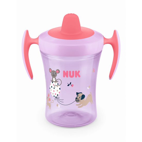 Nuk Tasse d'apprentissage Evolution Rose 6 mois +