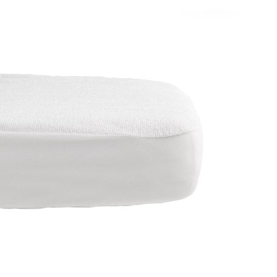 Protège-matelas éponge BIO 60 x 120 cm Blanc FEE MOI DORMIR, Vente en ligne  de Parure de lit bébé