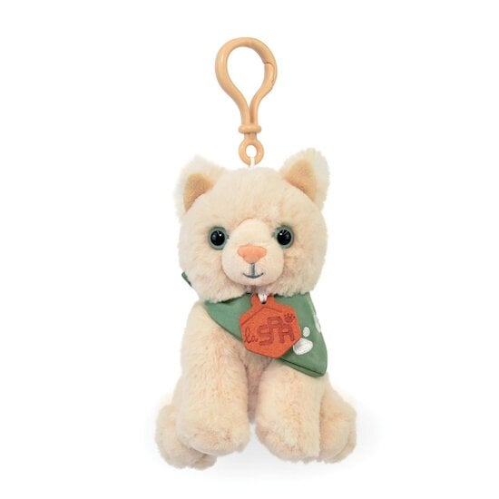 Histoire d'Ours Porteclés bijou de sac chat Beige 