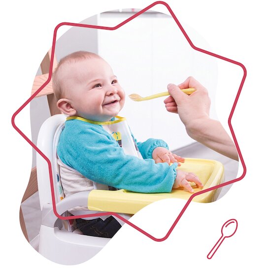 Couverts pour Enfants Bébé Cuillère Fourchette Repas NUBY Silicone 9 mois +  NEUF 