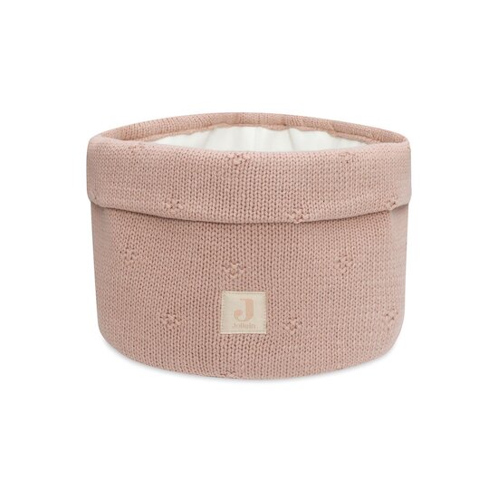 Jollein Panier de rangement Cosy Knit Wild Rose 