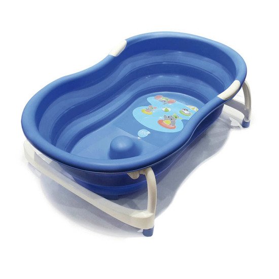 Réducteur de baignoire bleu - Made in Bébé