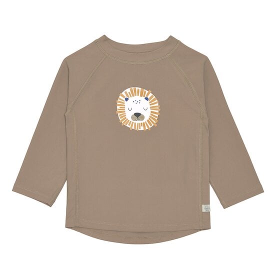 Lässig T-Shirt manches longues Lion Choco 7-12 mois