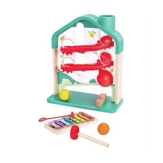 Hape Toboggan musical Multicolore 