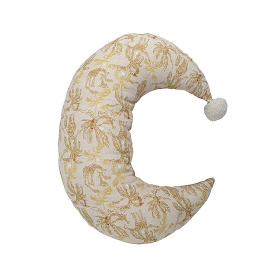 Domiva Coussin Lune à Pompons Honey Moon Beige 