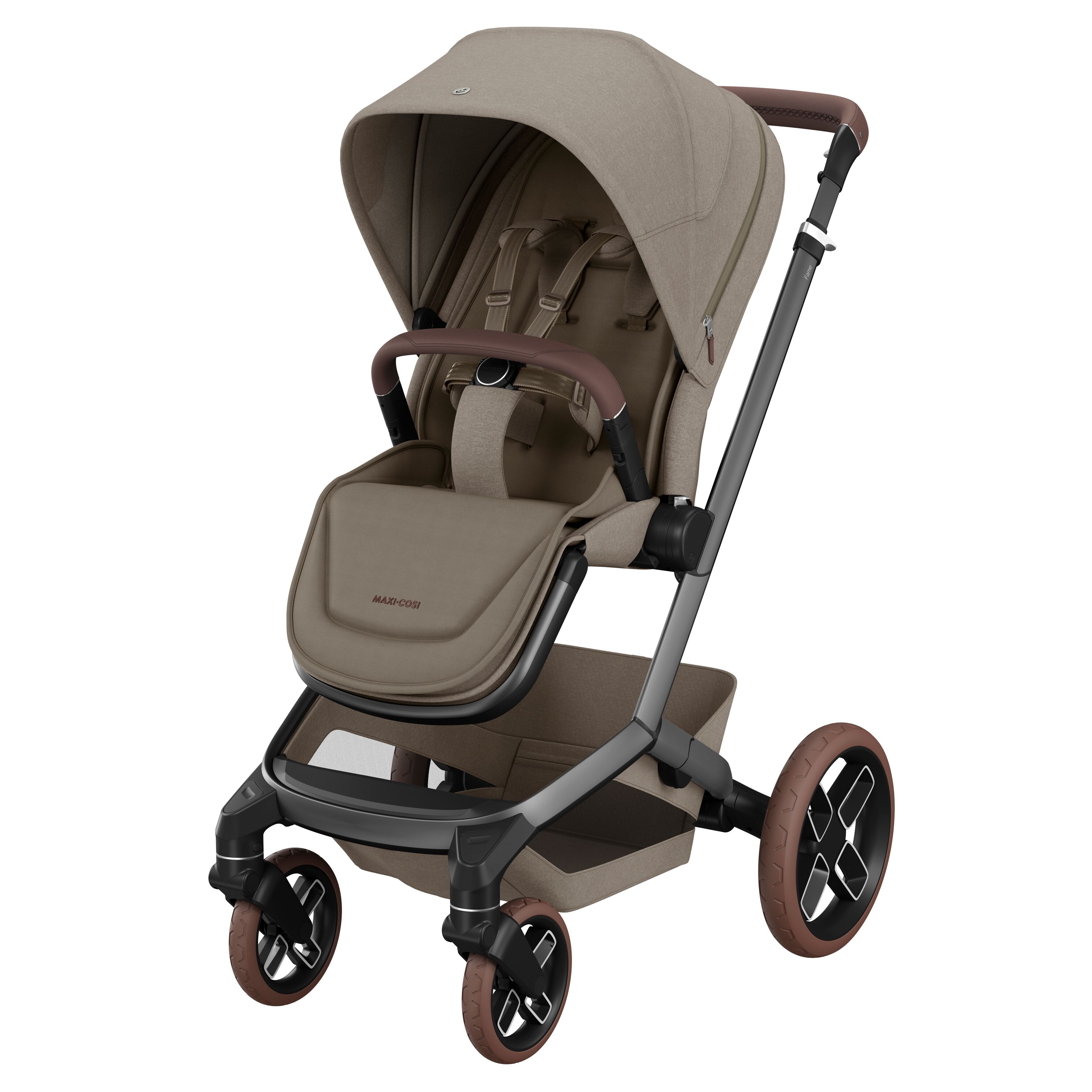 Poussette Fame avec nacelle BEIGE Maxi Cosi