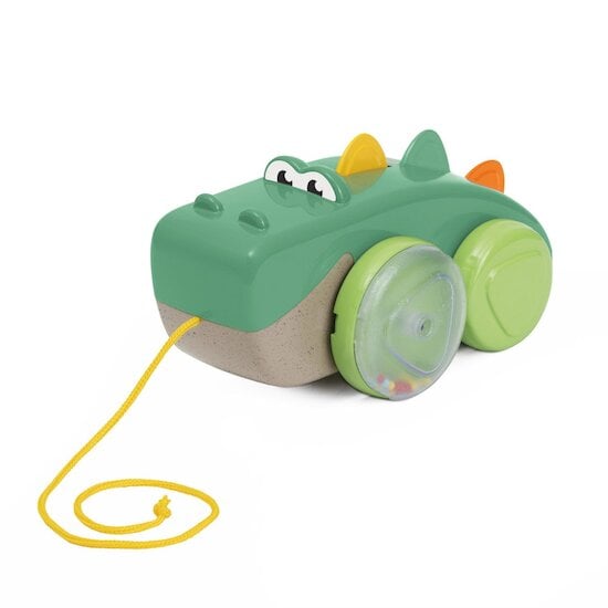 Chicco Jouet à tirer crocodile Eco plus Vert 