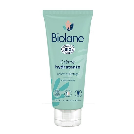 Biolane Crème hydratante Bio Vert 100 ml