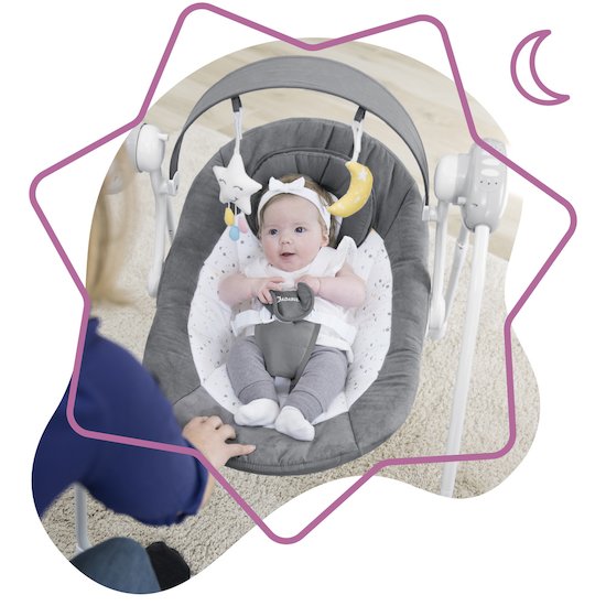 Balancelle Bebe Balancelles Electriques Avec Harnais Pour Bebe Adbb