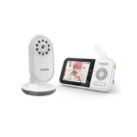 Vtech Babyphone Vidéo VM3258 Blanc 