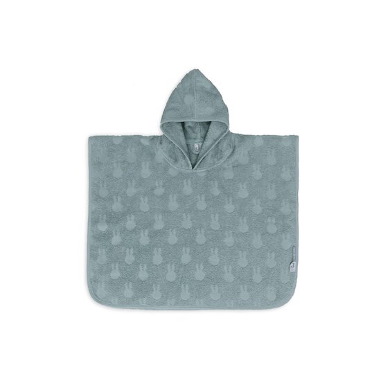 Jollein Poncho de bain Éponge Miffy Jacquard Sea Green 