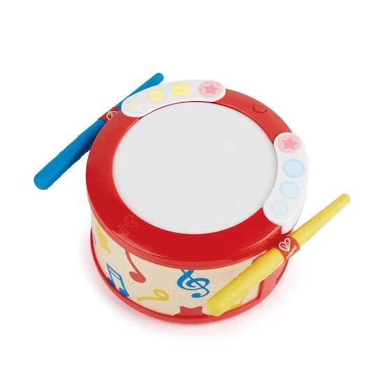 Hape Tambour lumineux avec apprentissage interactif Multicolore 