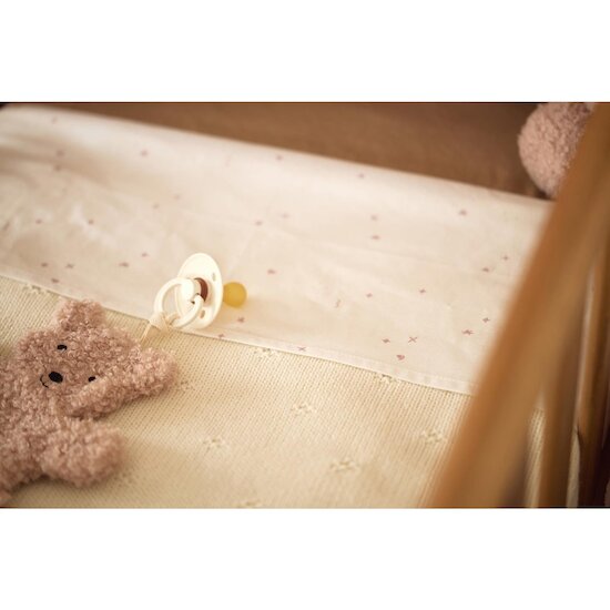 Jollein Attache Sucette Teddy Bear Wild Rose 