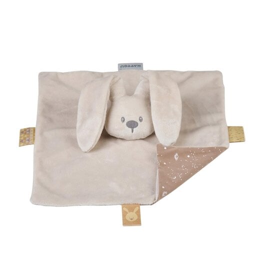 Nattou Doudou Lapidou Glow avec motif imprimé Beige 