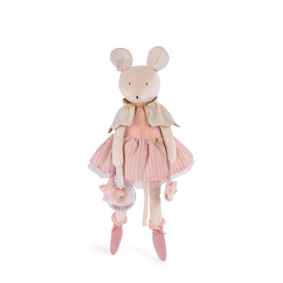 Moulin Roty Grande souris d'activités La petite école de danse Rose/crème 