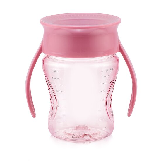 Wowcup Tasse 360 ° bébé Rose clair 207 ml