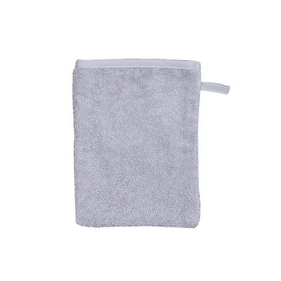 Trois Kilos Sept Gant de toilette Gris 15x20 cm