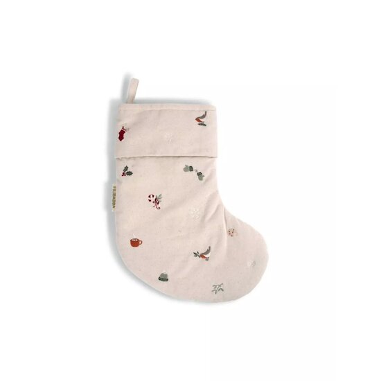 Filibabba Chaussette de Noël brodée Wonderful Winter Multicolore 