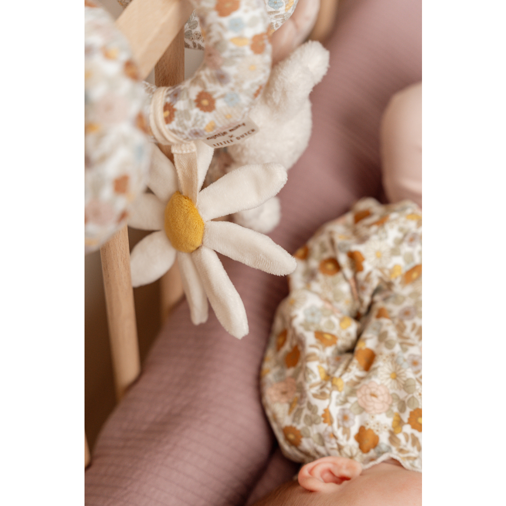 Chaîne D'activités pour poussette Vintage Little Flowers Miffy