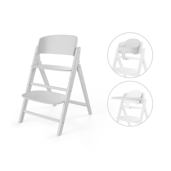 Cybex Chaise Haute Click & Fold 3-en-1 All White 