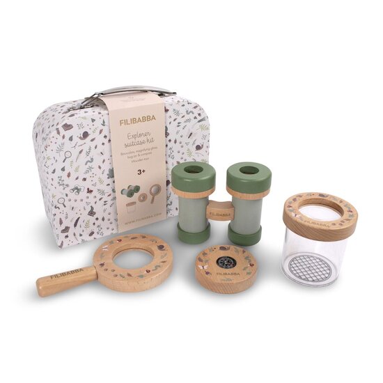 Filibabba Kit valise explorateur Little Wonders Multicolore 