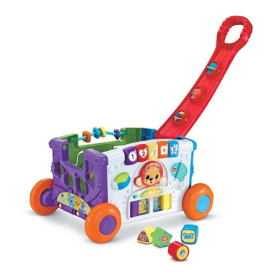 Vtech Baby Jouet Super chariot interactif multi-activités Multicolore 