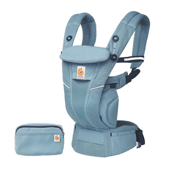 Ergobaby Porte-bébé Omni Breeze bleu ardoise 