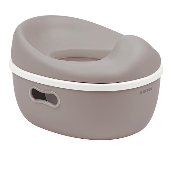 Nattou Pot pour bébé 3 en 1 Potty Taupe 