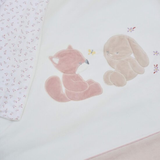 Housse de Couette et Taie Beige ALICE & POMME NATTOU, Vente en