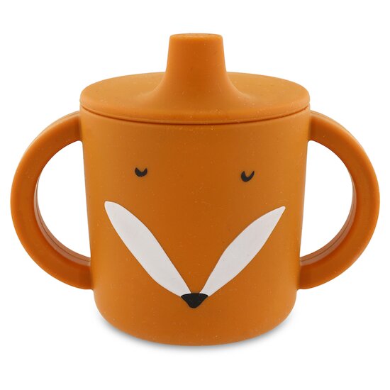 Trixie Tasse d'apprentissage en silicone Mr. Fox 