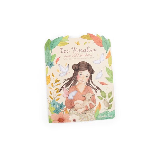 Moulin Roty Cahier stickers Les Rosalies Multicolore 